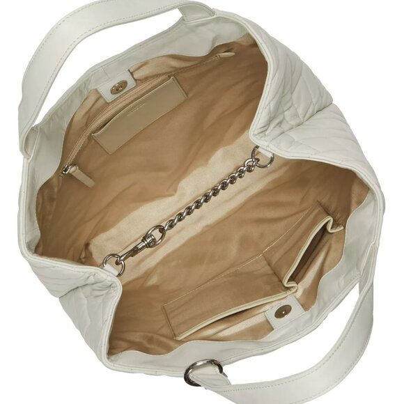 $139 NWT Vince Camuto Genuine Quilted Leather  Tote - Picture 2 of 6